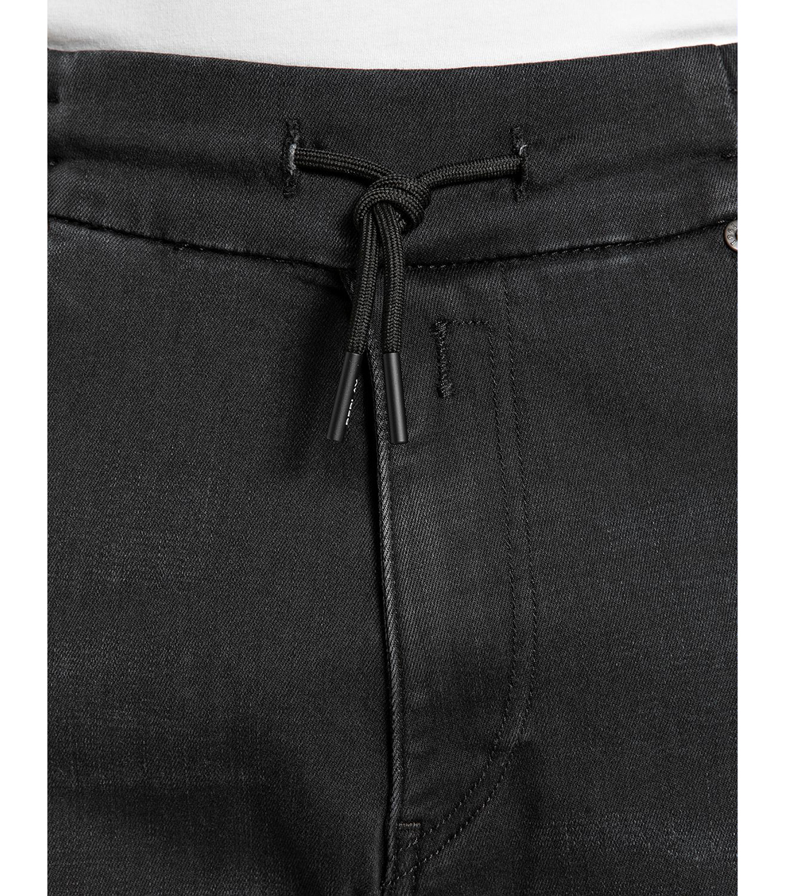 リラックステーパードLANNY X-Lite ストレッチデニム 詳細画像 ブラック 5